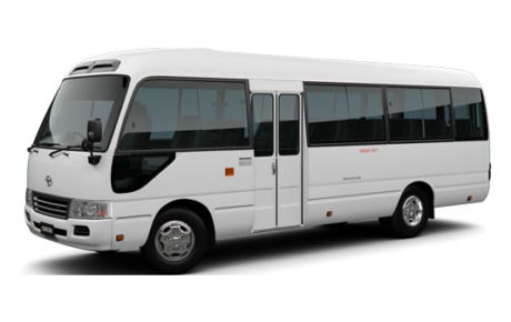 Chauffeur Service: Coaster Bus 26-Seater